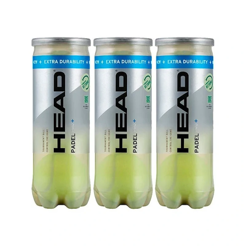 Pack de 3 Botes de Bolas Head Pro+