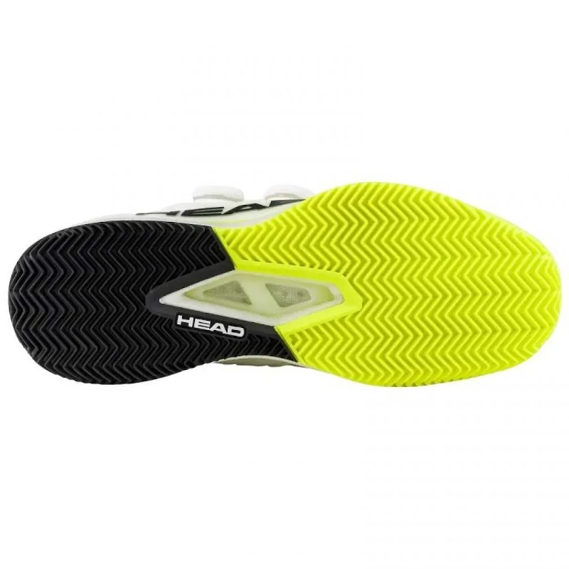 Zapatillas Head Endure Pro BOA Blancas/Amarillo Fluor 2025