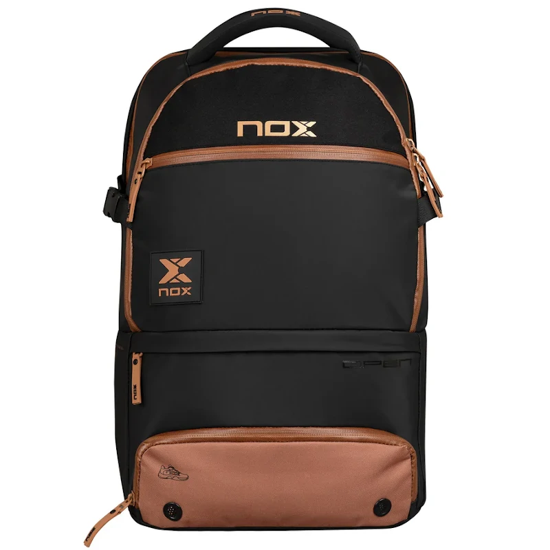 Mochila-Nox-Luxury-Open-Series-Negro-Marron