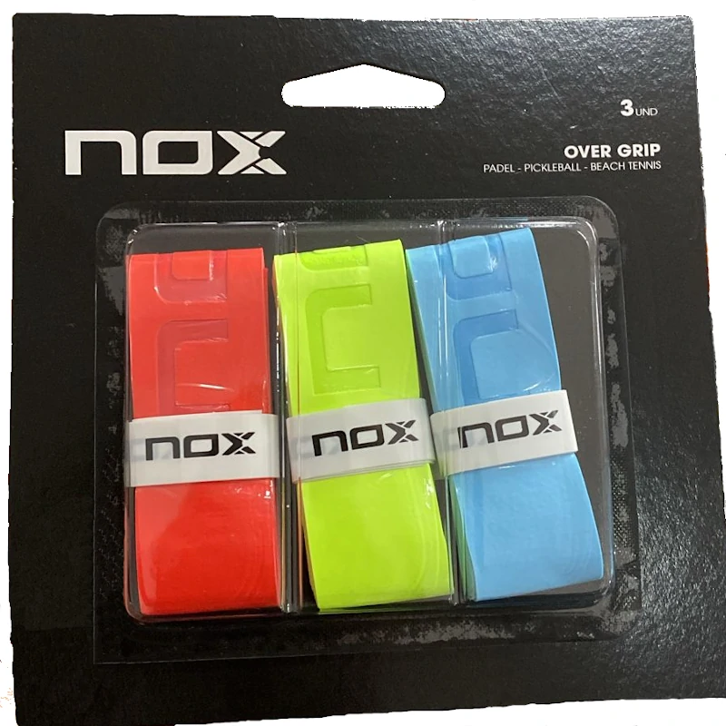 Blister (Pack 3) Overgrips Nox Pro Lisos Colores