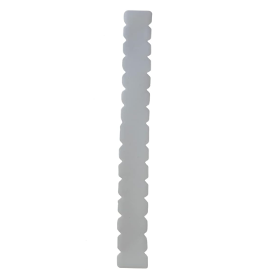 Protector De Padel Transparente Liso Dentado