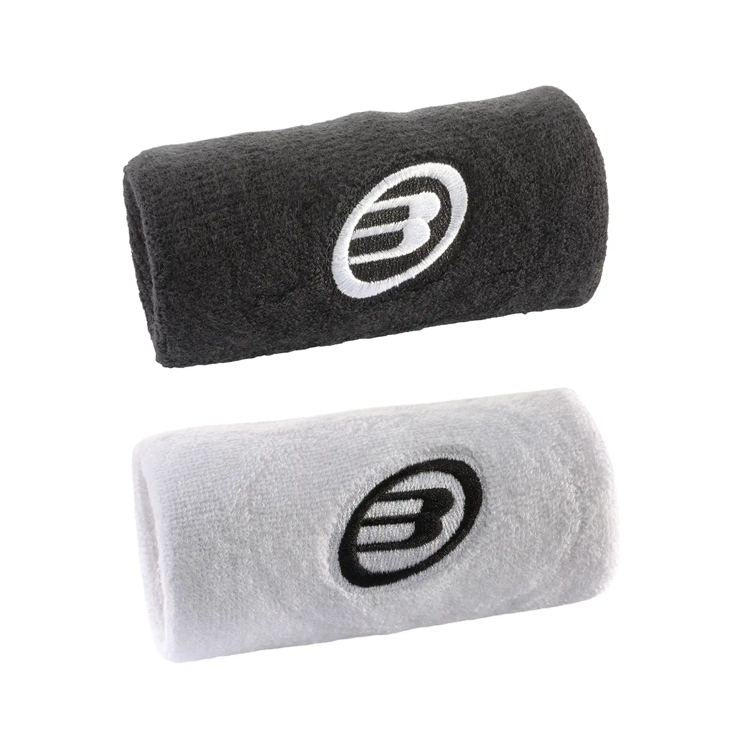 Muñequeras Bullpadel BPMU262 Blanco/Negro